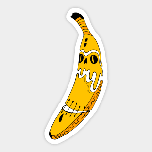 Banana art and humor Sticker